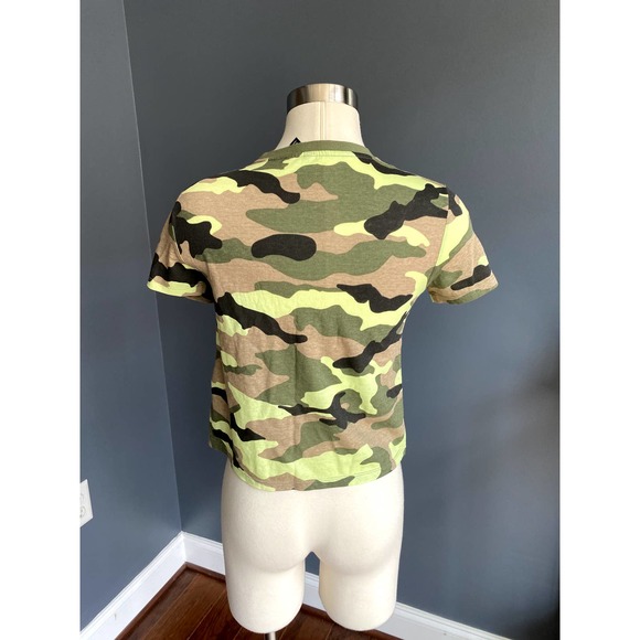 Neon camo crop top - Picture 3 of 5